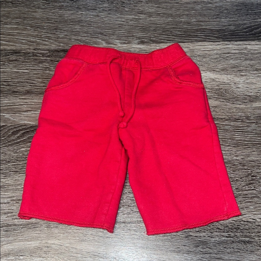 Red Infant Sweat Pants 6-9 Months by KRU Supplies